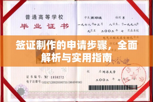 嵊泗签证制作的申请步骤，全面解析与实用指南
