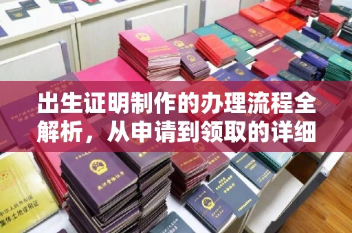 嵊泗出生证明制作的办理流程全解析，从申请到领取的详细指南